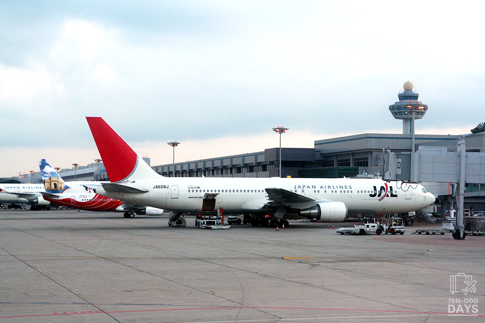 Changi Tower with JAL