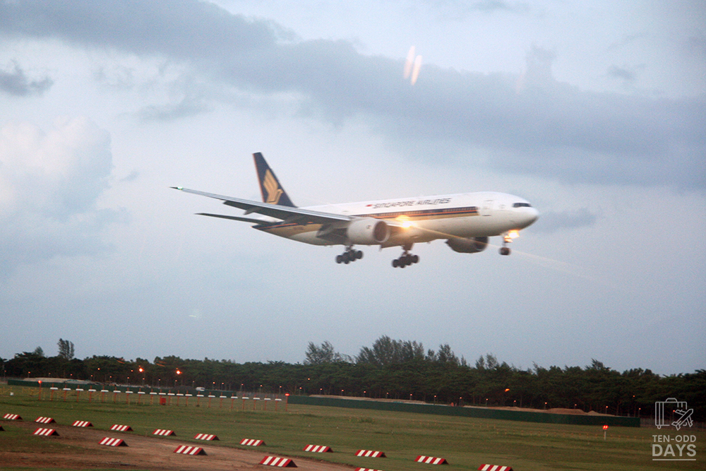SQ Acft Landing